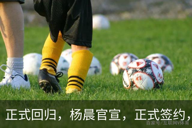 正式回归，杨晨官宣，正式签约，新球队曝光，此前执掌中超多队